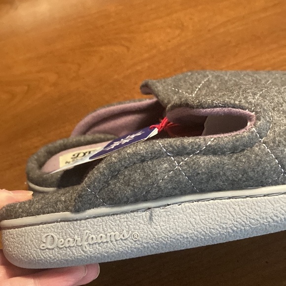 🌸NWT DEARFOAMS Womens Memory Foam Slippers - size Medium 7/8 - Picture 3 of 16